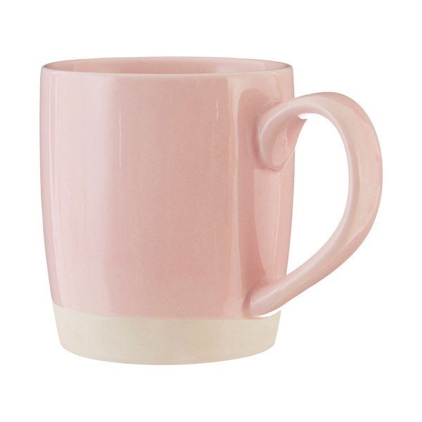 Cană din gresie ceramică Premier Housewares, 370 ml, roz-image-3