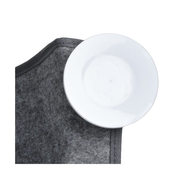 Pat pentru animale de companie gri pentru pisici 52x67 cm – Love Story-image-3