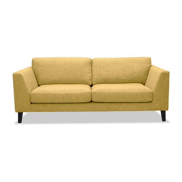 Canapea cu 2 locuri Vivonita Monroe, galben