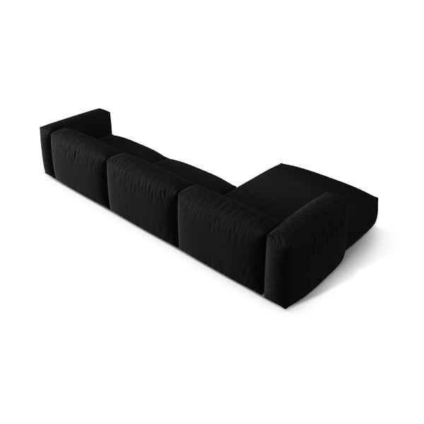 Colțar modular negru (cu colț pe partea stângă ) Martina – Micadoni Home-image-4