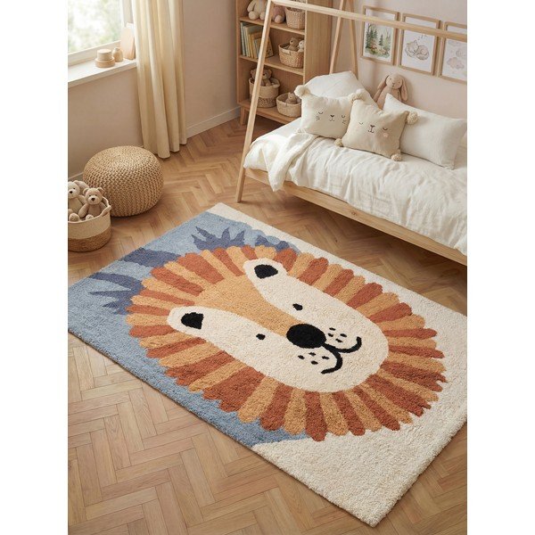 Covor pentru copii lavabil/țesut manual din bumbac 140x200 cm Snuggle Samba – Hanse Home-image-1