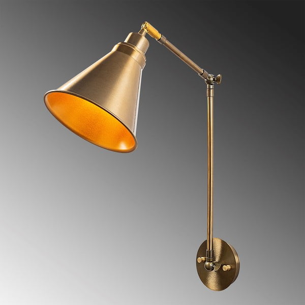 Aplică de perete aurie ø 20 cm Chicago – Opviq lights-image-4