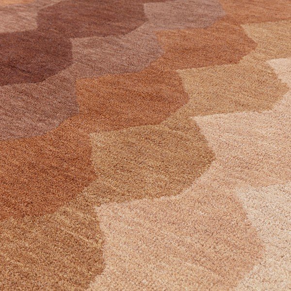 Covor cărămiziu din lână 160x230 cm Hive – Asiatic Carpets-image-2