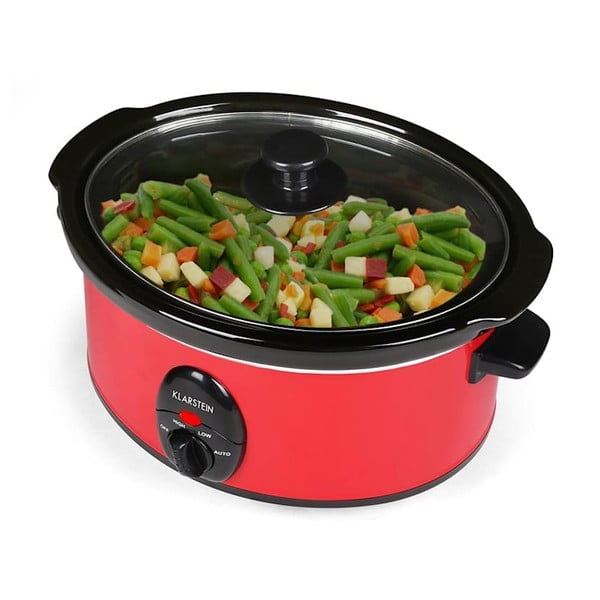 Slow cooker Klarstein Bristol, 3,5 l, roșu-image-3
