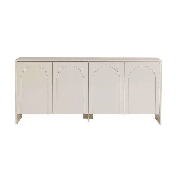 Comodă crem 180x80x45 cm Arlen  – Kalune Design-image-3
