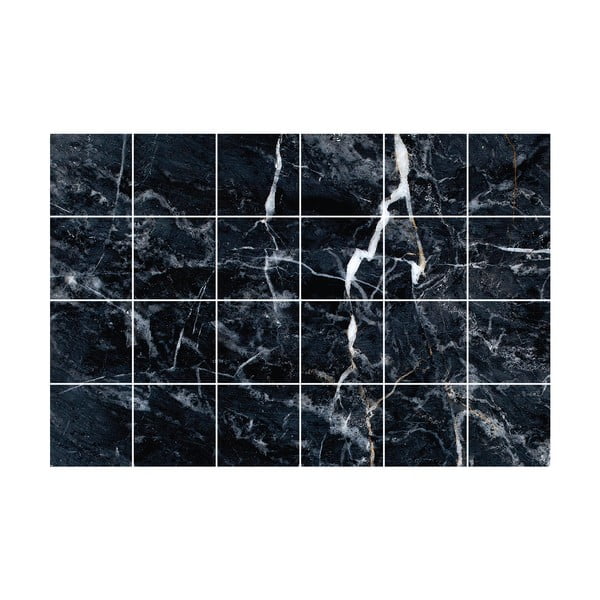 Autocolante pentru gresie 24 buc. 15x15 cm Marble Tiles Florencia – Ambiance-image-2
