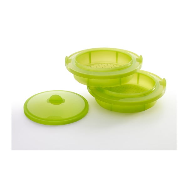 Vas de gătit la aburi din silicon – Lékué-image-2