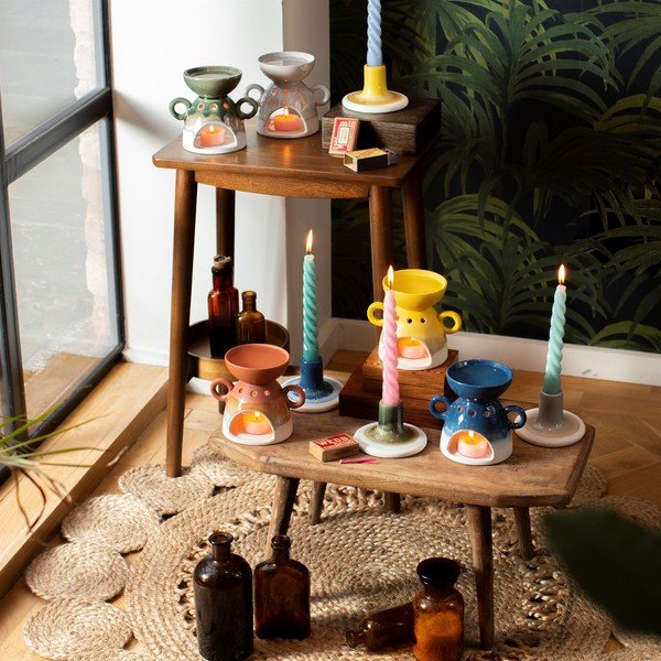 Lampă aromaterapie Sass & Belle Bohemian Home Mojave, teracotă-image-2