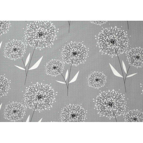 Lenjerie de pat verde-deschis din crep  pentru pat de o persoană/extinsă 140x220 cm Dandelions -image-1