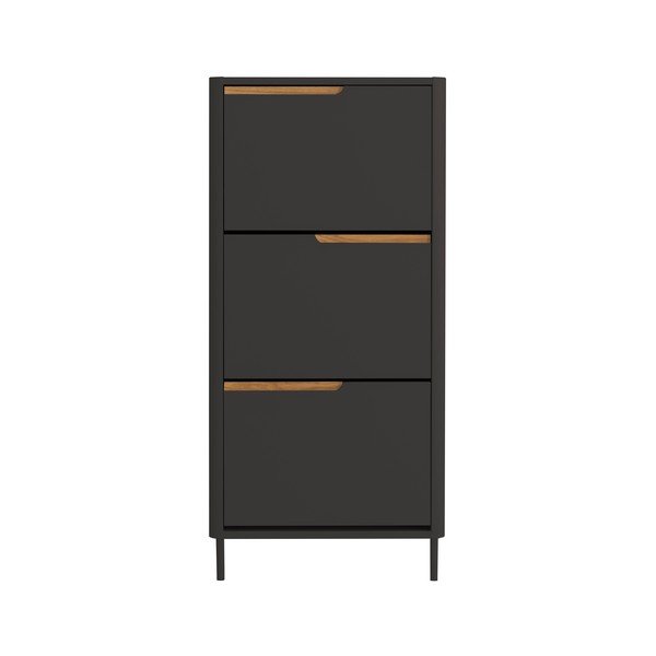 Raft pentru pantofi Tenzo Switch, 62 x 131 cm, gri antracit-image-2