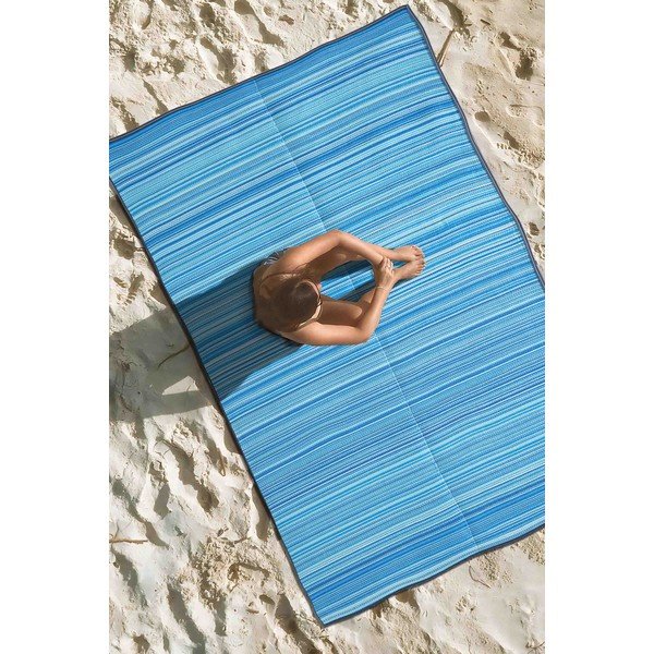 Pătură albastră pentru picnic 150x210 cm – Oyo Concept-image-4