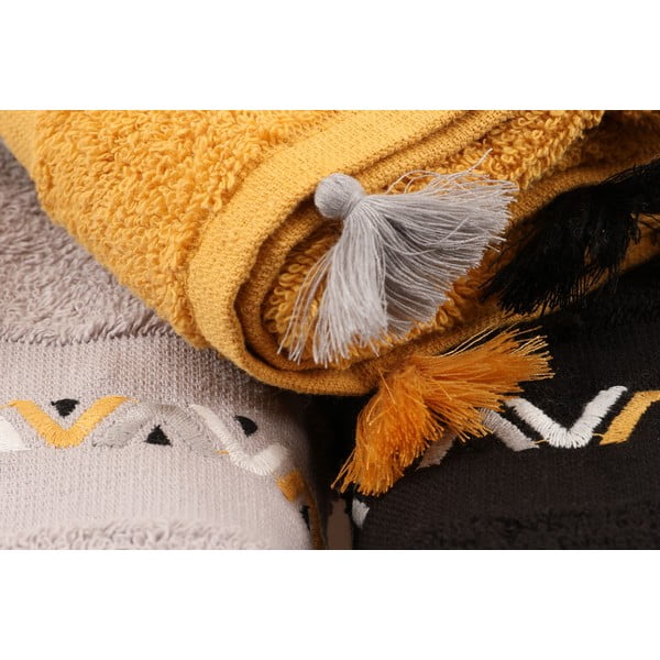 Prosoape 3 buc. din bumbac din frotir 50x90 cm Asorti – Foutastic-image-1