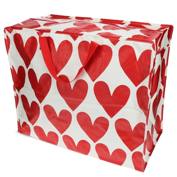 Cutie de depozitare pentru haine din plastic reciclat 58x28x48 cm Hearts – Rex London-image-2