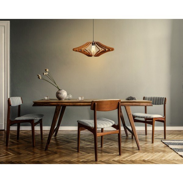 Lustră în culoare naturală ø 47 cm – Opviq lights-image-2