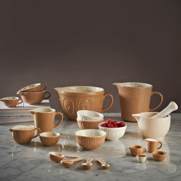 Bol bej din gresie ø 32 cm Original Cane – Mason Cash-image-1