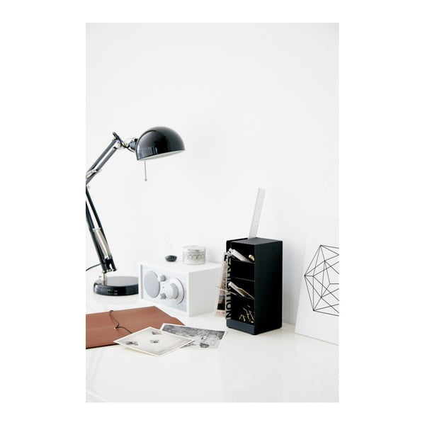 Suport birou YAMAZAKI Tower, negru-image-1