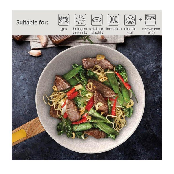 Tigaie cu suprafață ceramică ø 24 cm Signature Range – Cooksmart ®-image-3