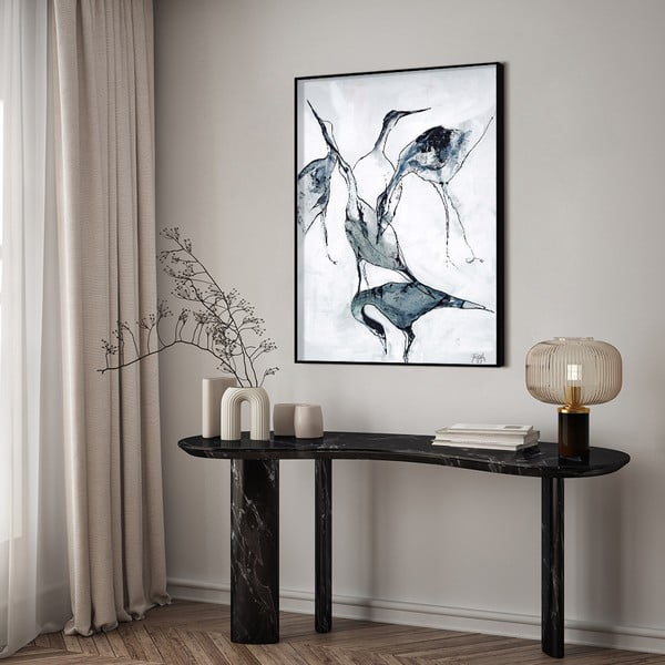 Tablou 50x70 cm Crane – Malerifabrikken-image-1