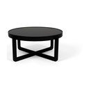 Măsuță de cafea neagră rotundă Centre – Zuiver