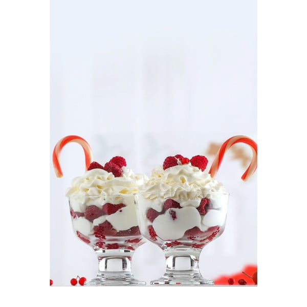 Boluri mici cu picior din sticlă 6 buc. 0.285 l – Hermia-image-3