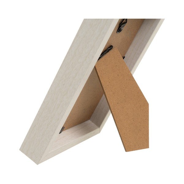 Ramă foto albă cu picior de susținere, de agățat 12,5x17,5 cm Sencillo – Casa Selección-image-3