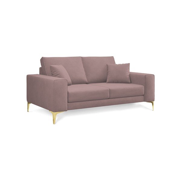Canapea Cosmopolitan Design Basel, roz pudră, 174 cm-image-2