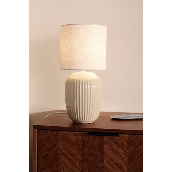 Veioză bej din ceramică (înălțime 41,5 cm) Karlsson – Jotex-image-1