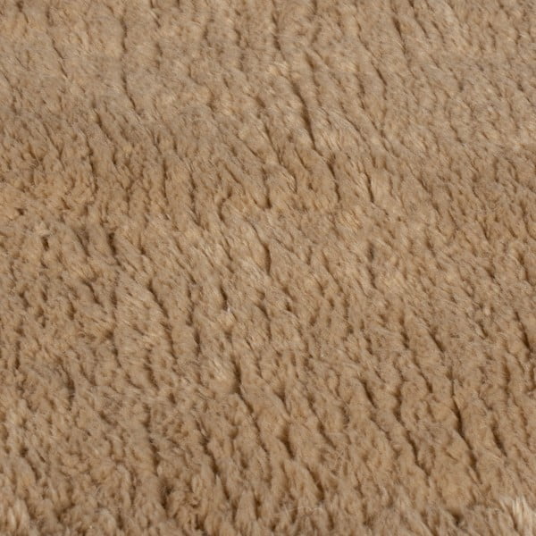 Blană maro sintetică 160x230 cm Faroe Wool Look Fur – Flair Rugs-image-3