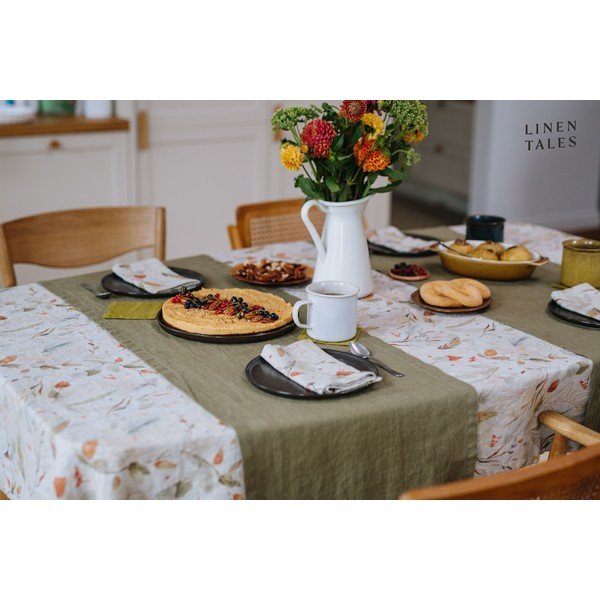 Napron de masă din in 40x200 cm – Linen Tales-image-1