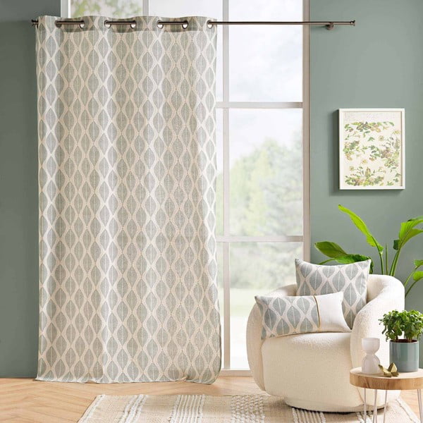 Draperie verde-bej 140x240 cm Maho – douceur d'intérieur-image-3