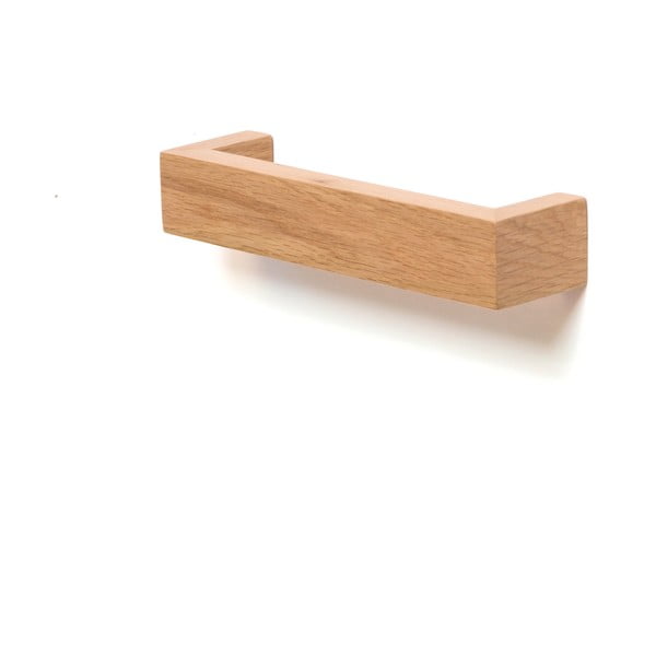 Suport din lemn de stejar pentru prosop Wireworks Mezza, lungime 28 cm-image-1