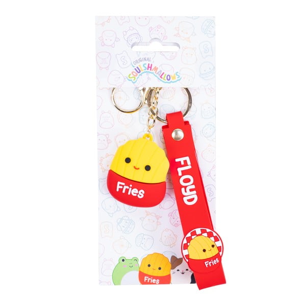 Breloc roșu Fizz Floyd – SQUISHMALLOWS-image-2