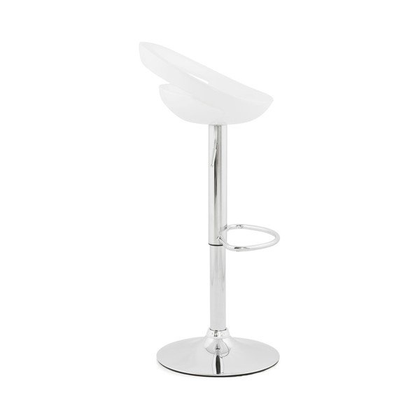 Scaun de bar reglabil Kokoon Design Venus, alb-image-1