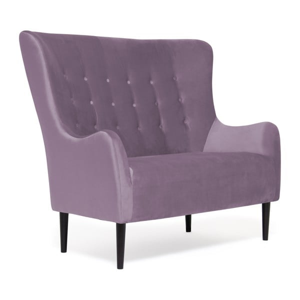 Canapea cu 2 locuri Vivonita Blair, violet-image-2