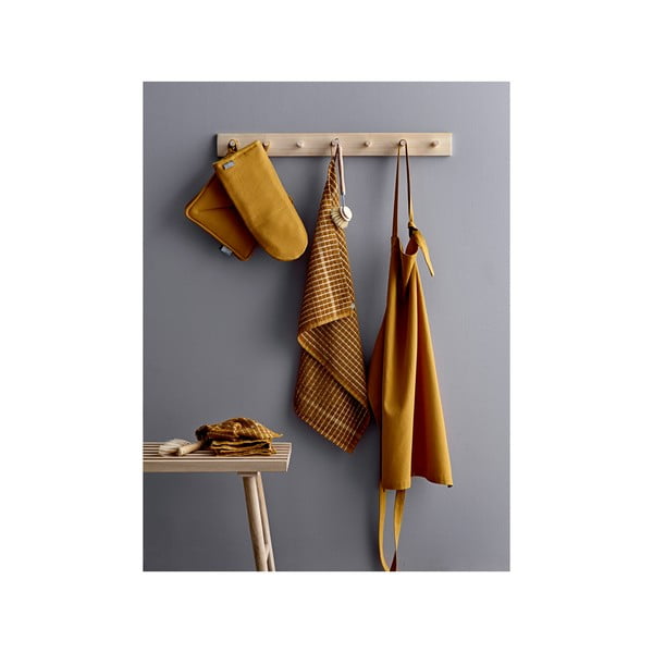 Șorț din bumbac pentru bucătărie Södahl, galben-image-1