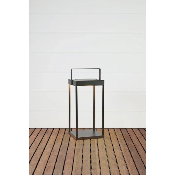 Felinar cu LED negru solar/cu USB (înălțime 42 cm) pentru exterior Pure – Markslöjd-image-4