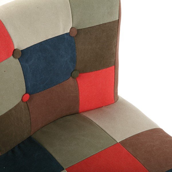 Scaun Red Patchwork-image-3