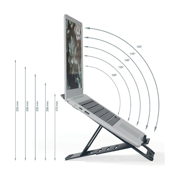 Suport ajustabil pentru laptop Ergo – Leitz-image-4