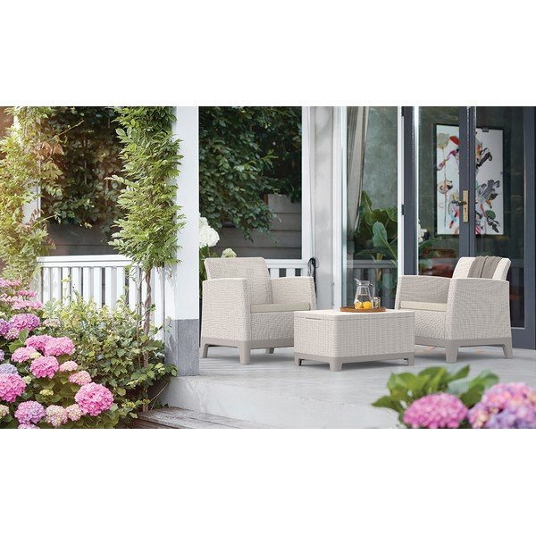 Măsuță de cafea pentru exterior din plastic 52x75 cm Scandi – Keter-image-1