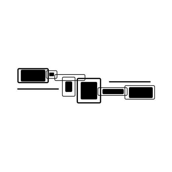 Autocolant Ambiance Rectangular Designs-image-2