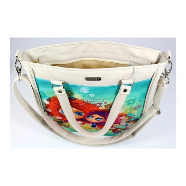 Geantă Dara bags Dušinka Adela, mare, nuanță deschisă-image-2