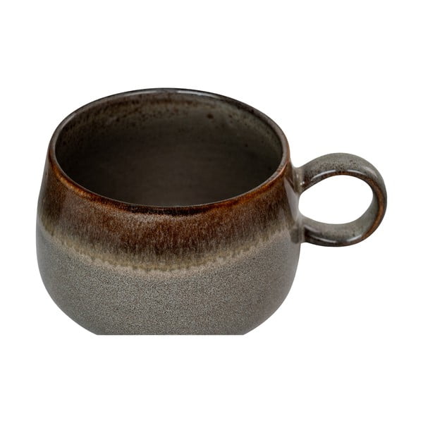 Căni gri 4 buc. din gresie 500 ml Selma – House Nordic-image-4