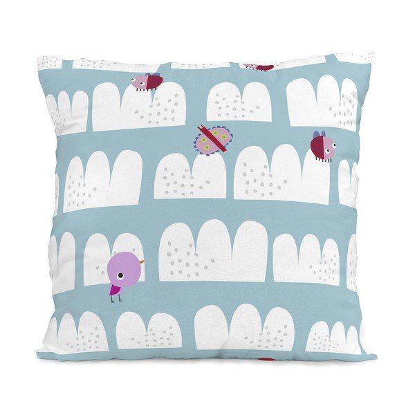 Lenjerie de pat din bumbac pentru copii Moshi Moshi Patchwork, 140 x 200 cm-image-2
