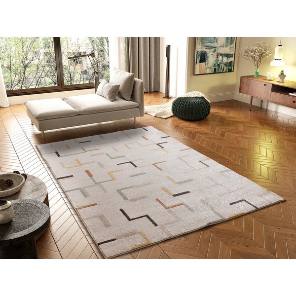 Covor crem 160x230 cm Domus – Universal-image-1