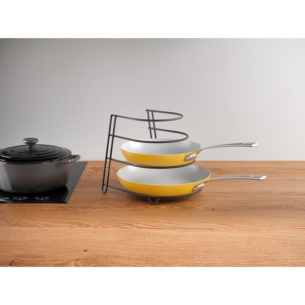 Suport pentru tigăi Metaltex Canyon Lava, negru-image-1