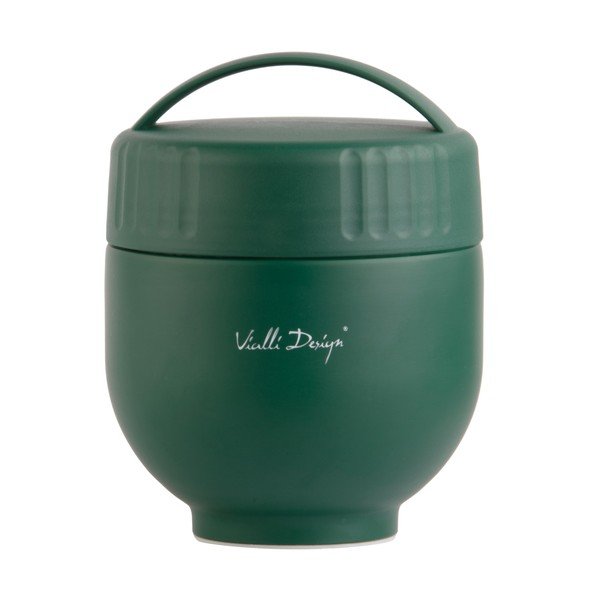 Termos verde pentru mâncare din oțel inoxidabil 680 ml Fuori – Vialli Design