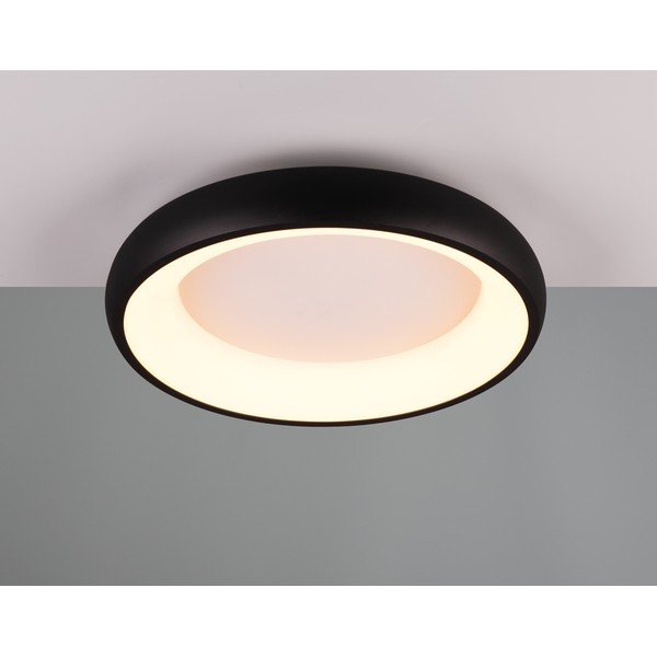 Plafonieră neagră LED cu intensitate reglabilă Cardona – Trio-image-1