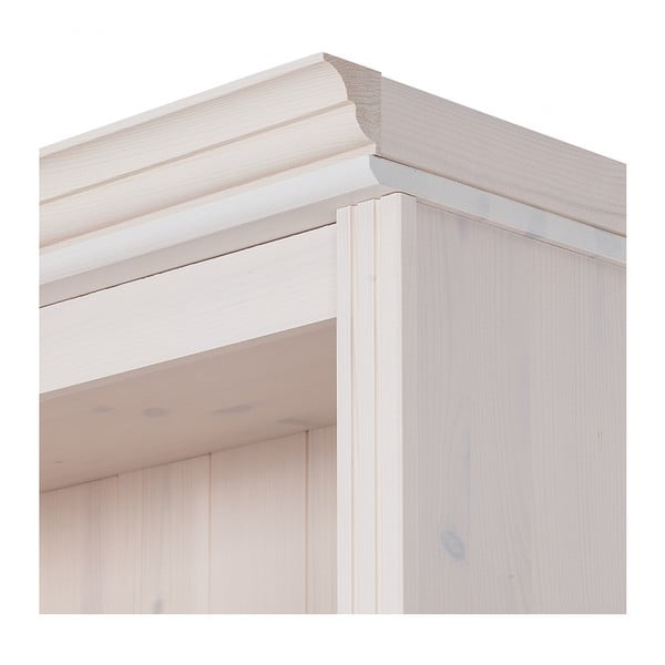 Set TV alb din lemn de pin 140x223 cm Anita – Støraa-image-1