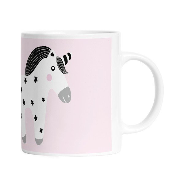 Cană din ceramică Butter Kings Cute Little Unicorn, 330 ml-image-1