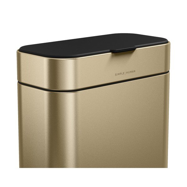Recipient pentru deșeuri compostabile auriu mat 4 l – simplehuman-image-1